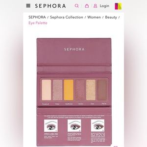 Sephora Eyeshadow Palette